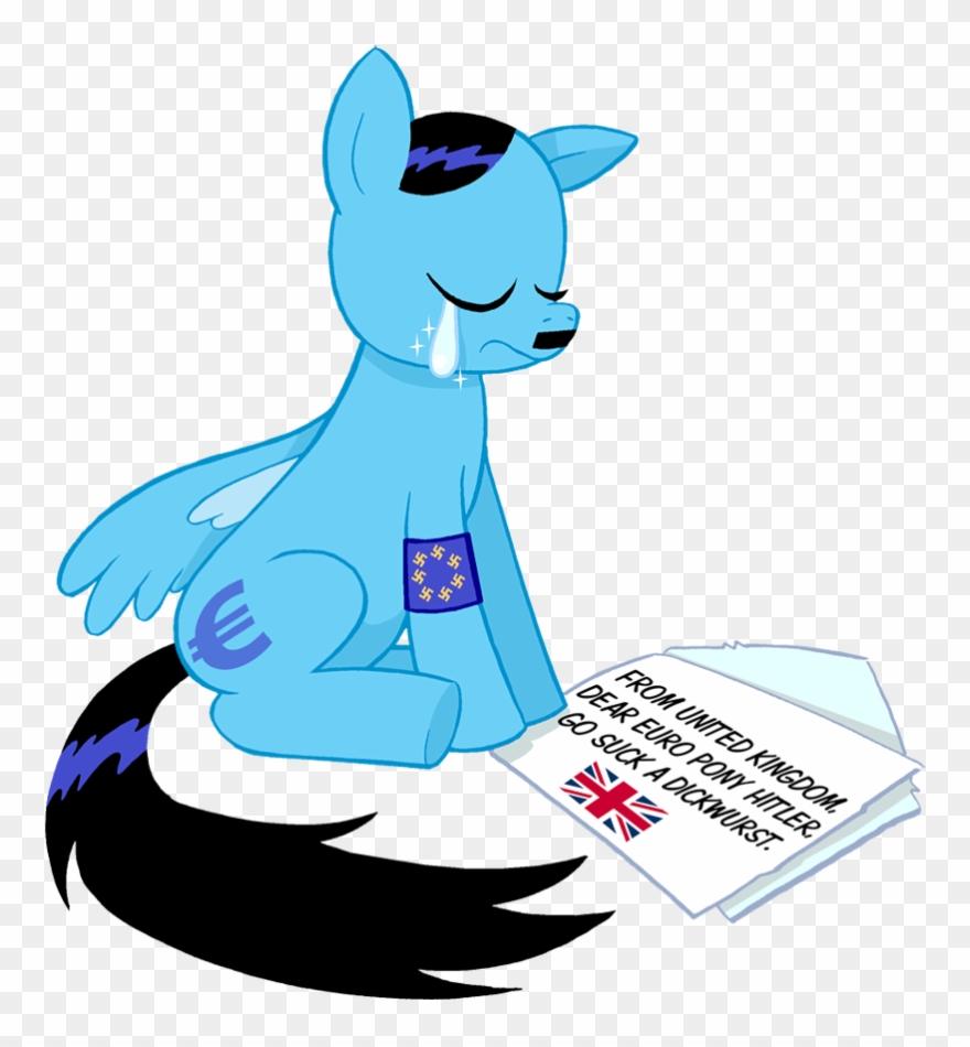 夕乎 Cartoon Illustration Clip Art - Euro Pony - Png Download