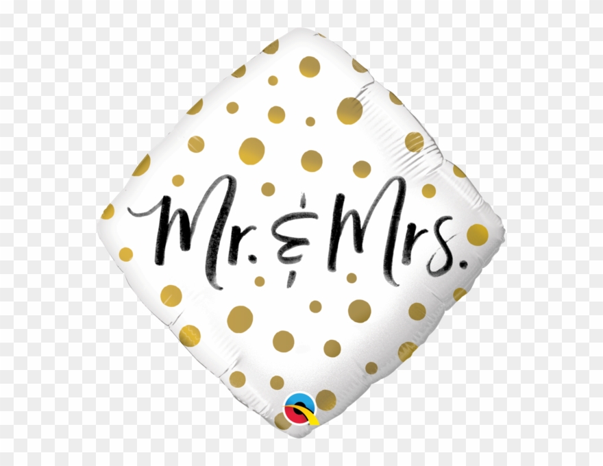 Qualatex Balloon Mr And Mrs Clipart