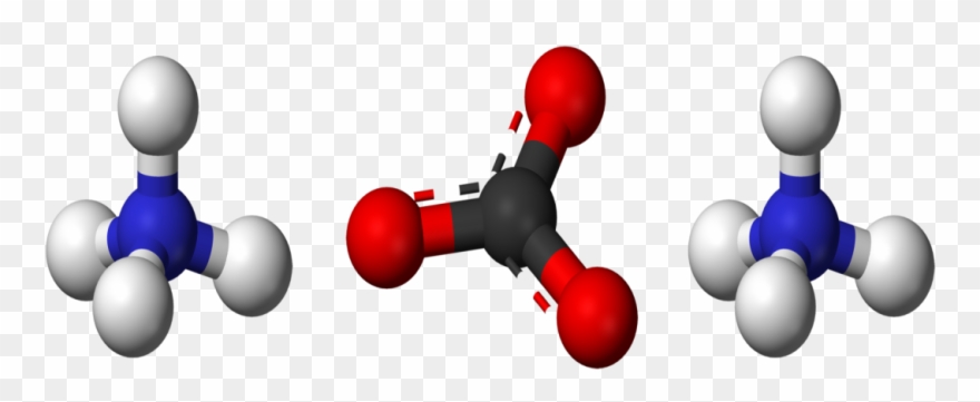 Also Known As Diammonium Carbonate - Ammonium Carbonate Atomic Model Clipart
