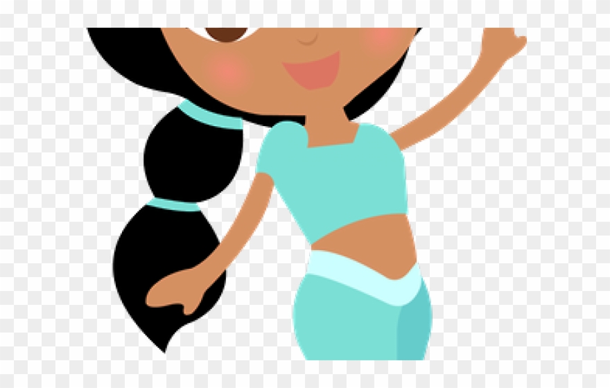 Jasmine Clipart 4 Flower - Princesa Jasmine Png Bebe Transparent Png