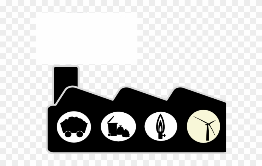 Original - Coal Power Plant Logo Clipart