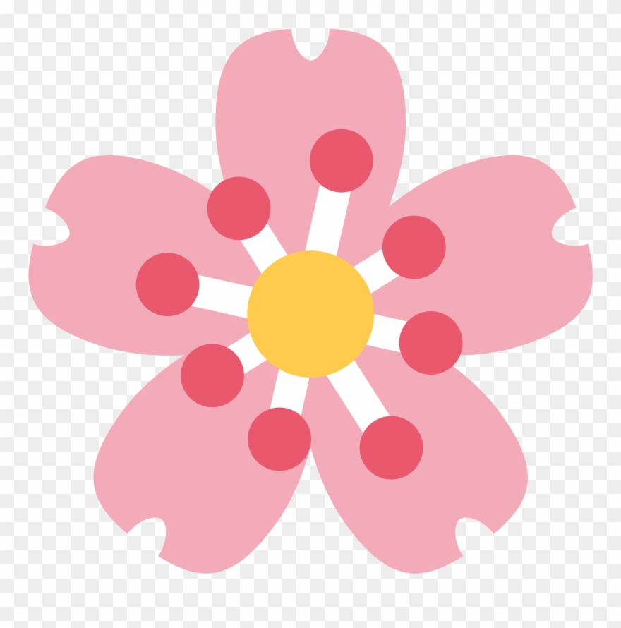 Open - Cherry Blossom Icon Png Clipart