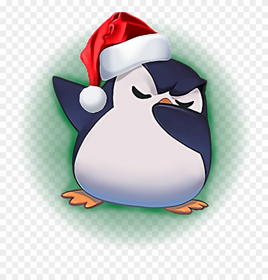 Navidab Navidad Dab Penguin Pingüino Lol Leagueoflegend - League Of Legends Penguin Dab Clipart