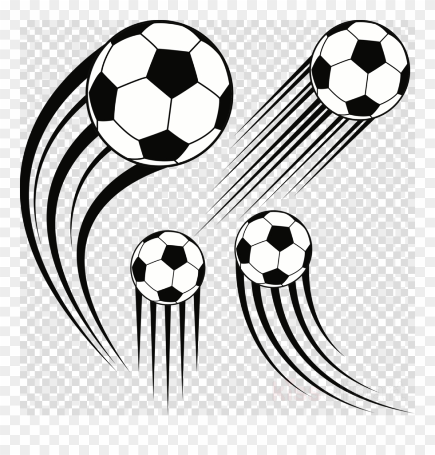 Download Soccer Ball In Motion Clipart Football Clip - Soccer Ball Vector Png Transparent Png
