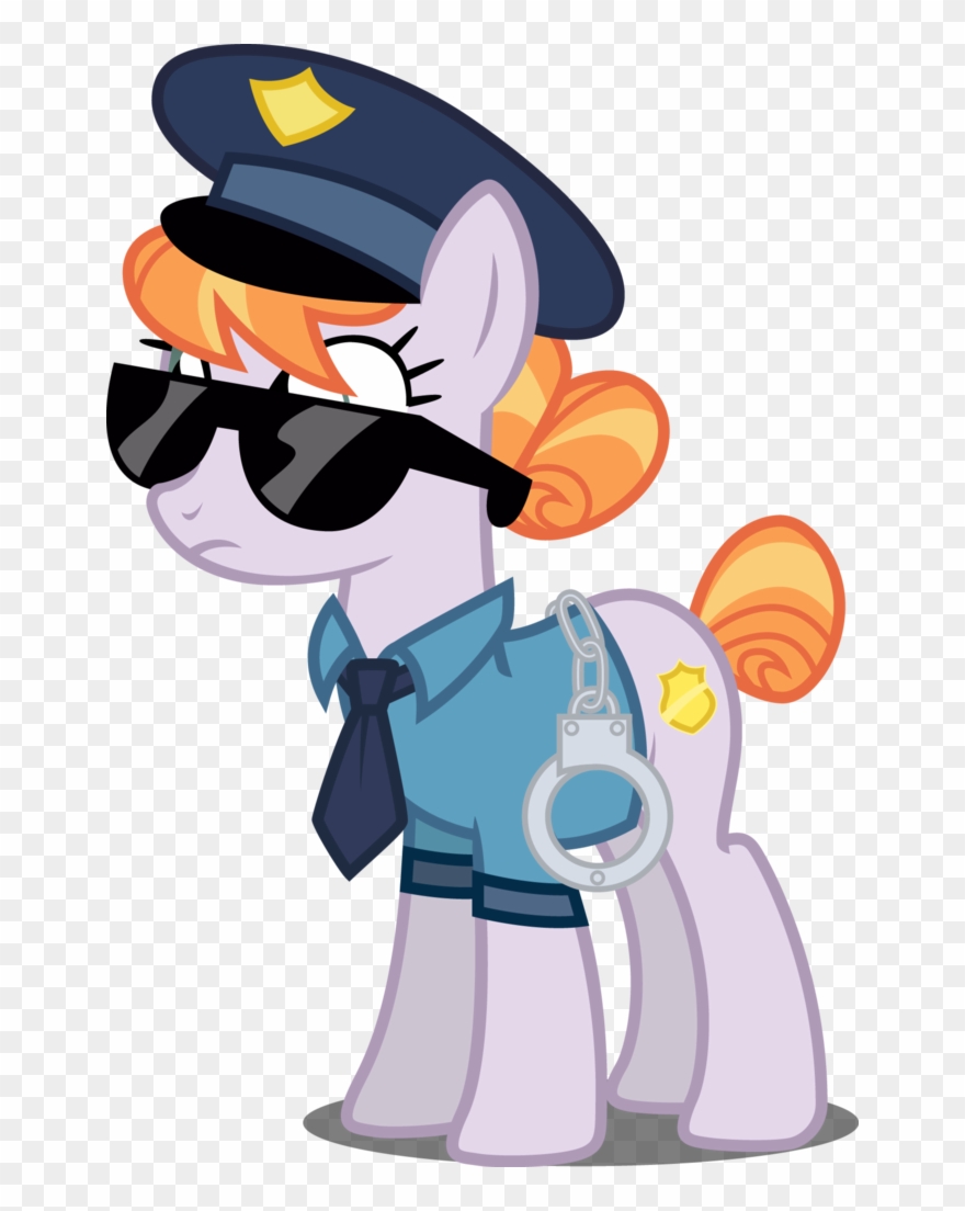 Vector Sombrero Animated Clipart Royalty Free Download - My Little Pony Police - Png Download