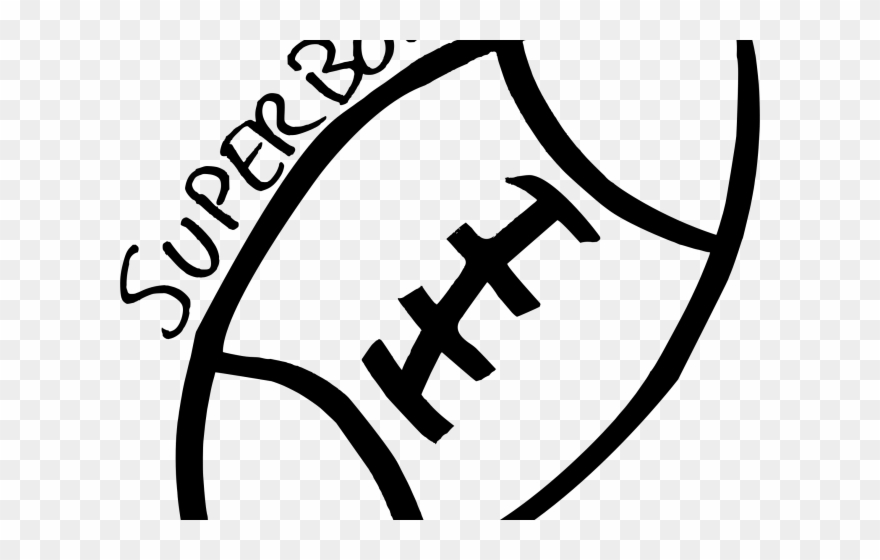 Sketch Clipart Football - Png Download
