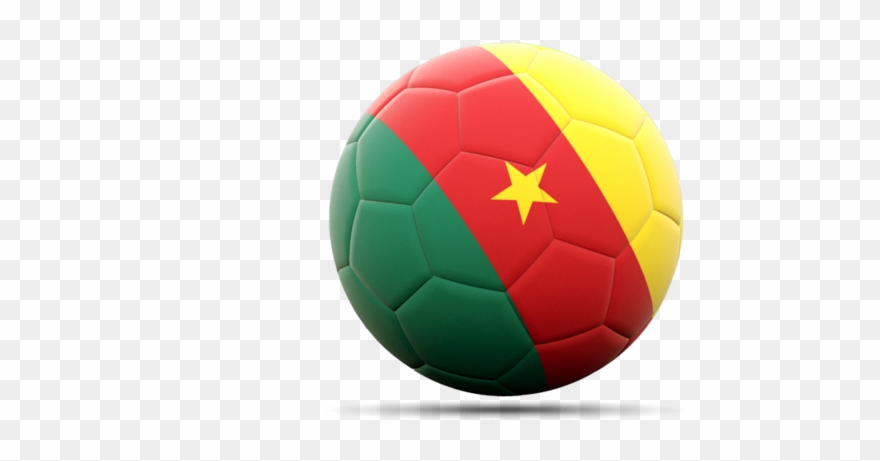 Cameroon Flag Png Transparent Images - Cameroon Flag Ball Png Clipart