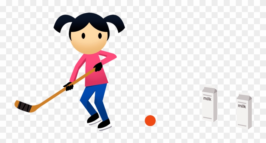 Hockey Shooting Clipart