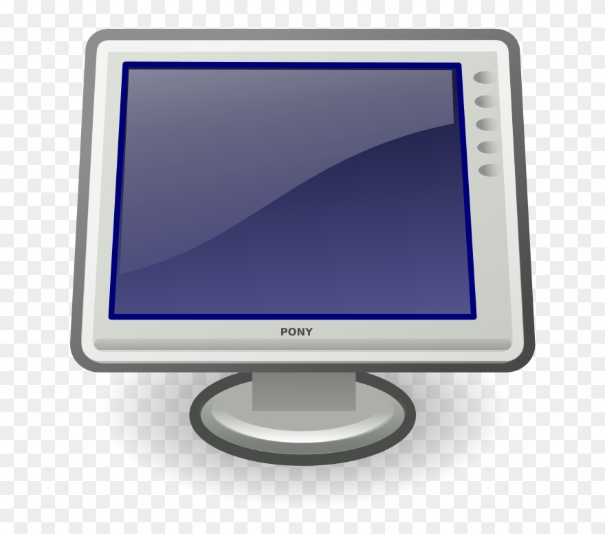 Screen Computer Clip Art Download - Informatika Wikipedia - Png Download