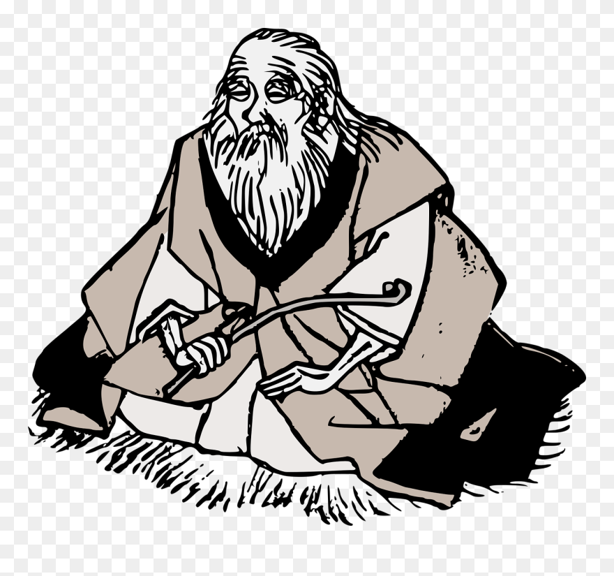 Wise Old Man Computer Icons Document Web Browser - Wise Old Man Clipart - Png Download