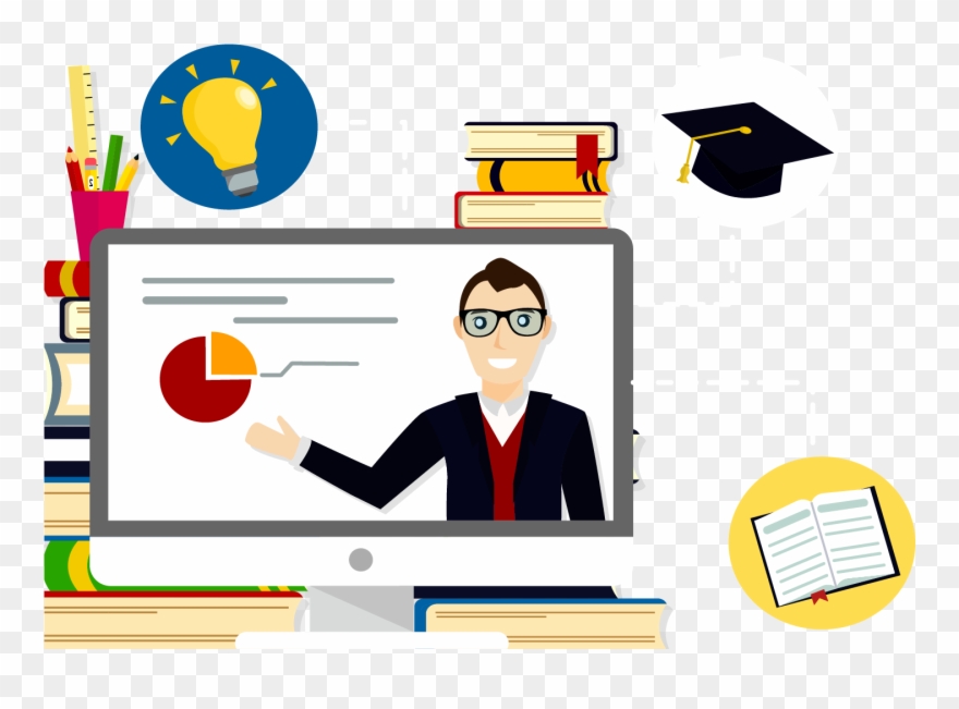 28 Collection Of Ict Class Clipart - Educacion Para Adultos A Distancia - Png Download