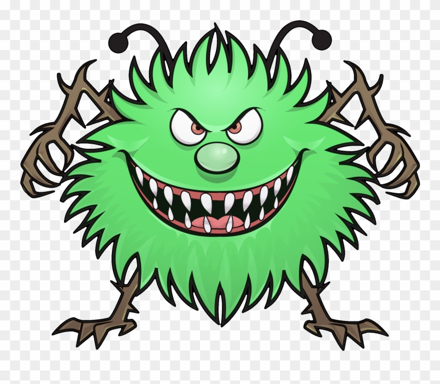 Png Picture Mart Jpg Free Library - Computer Virus Transparent Background Clipart