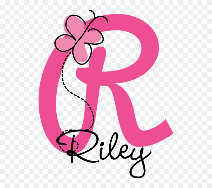 Personalized Monogram Letter R Dog Tags Clipart