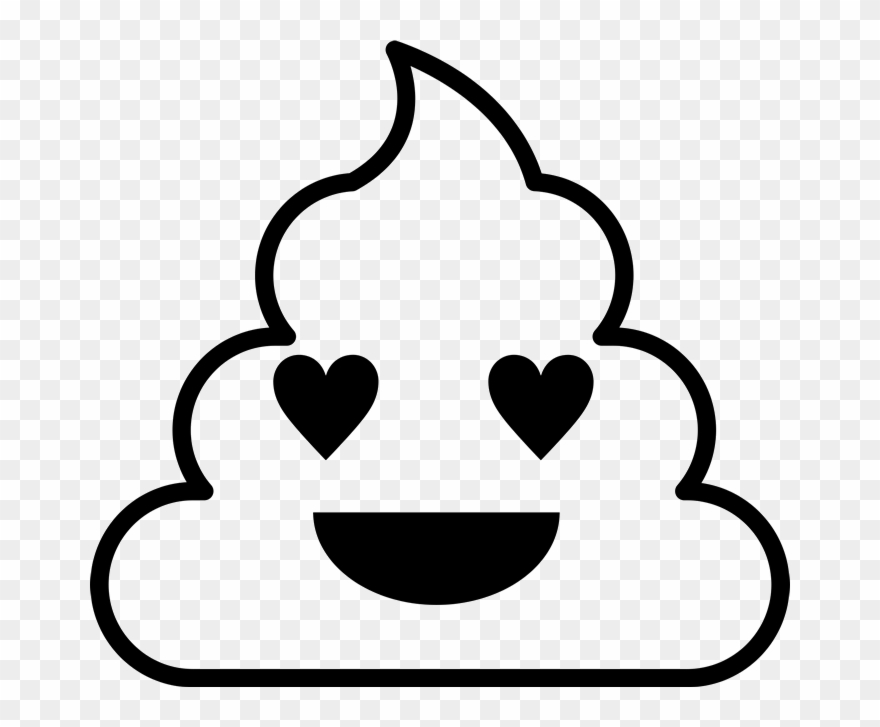 Png Royalty Free Download Collection Of Emoji - Heart Emoji Coloring Pages Clipart