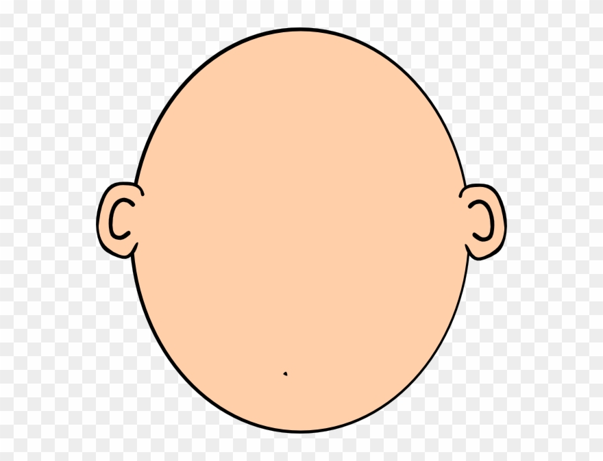 Blank Face Clipart - Face - Png Download