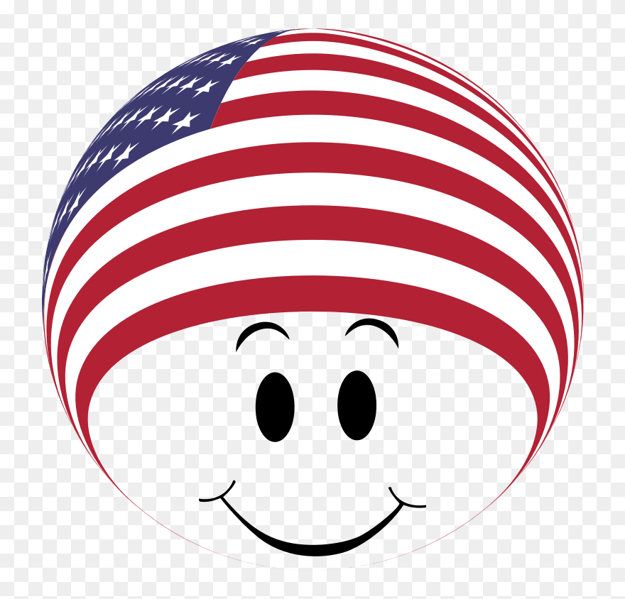 Smiley Emoticon Emoji United States Of America Clipart