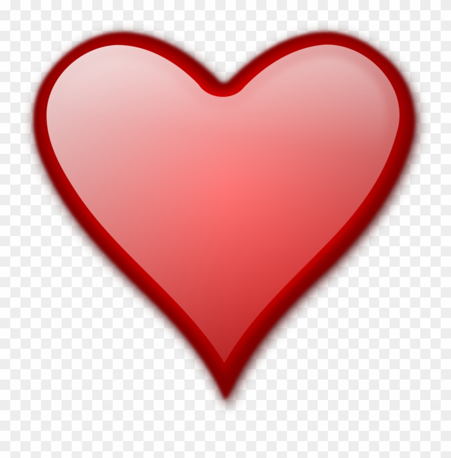 Heart Gloss 2 Free Vector 4vector - Large Heart Clipart