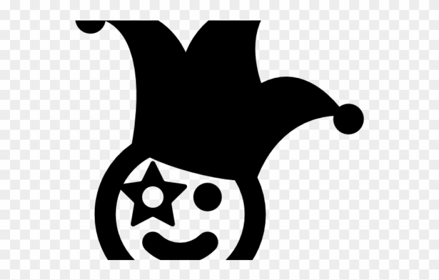 Joker Face Logo Clipart