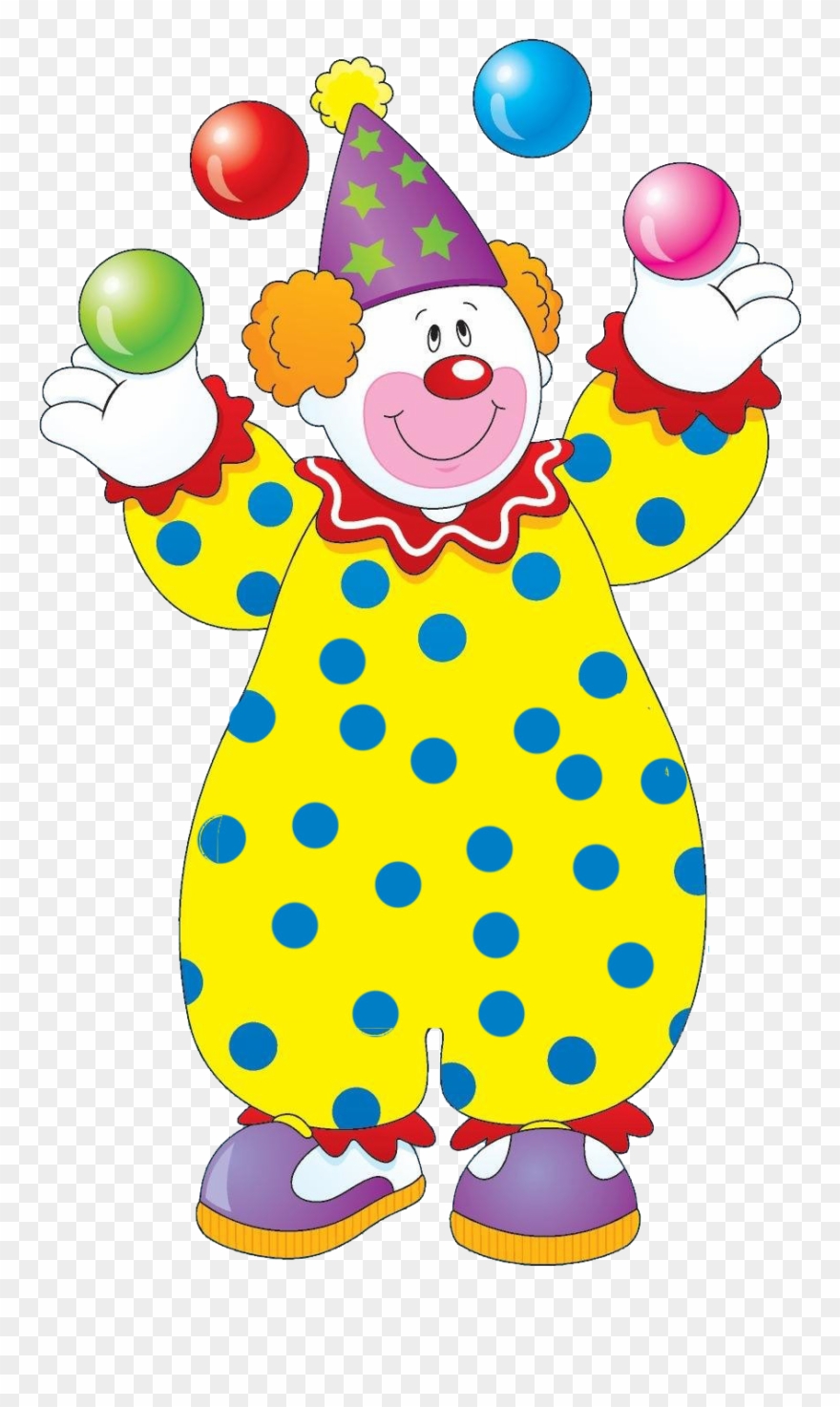 Clowns, For Kids, Tips, Party, Park - Circus Clown Balloons Clipart - Png Download