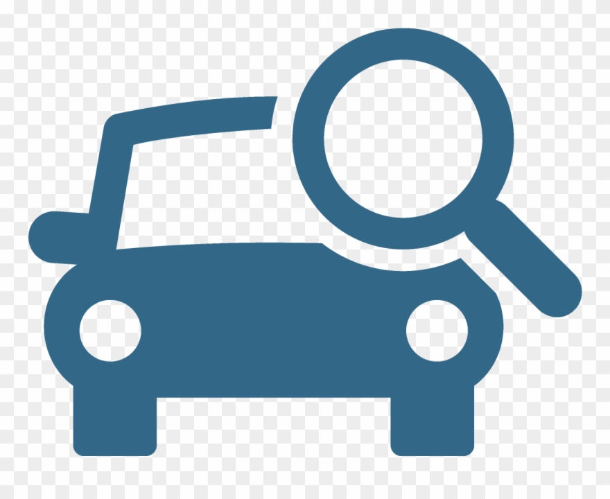 Car Inspection Cliparts - Car Search Icon Png Transparent Png