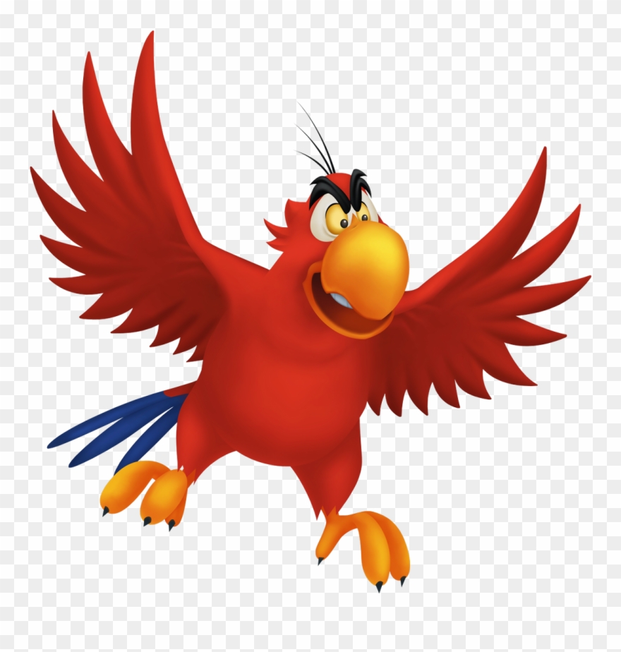 Kingdom Hearts - Aladdin Iago Clipart