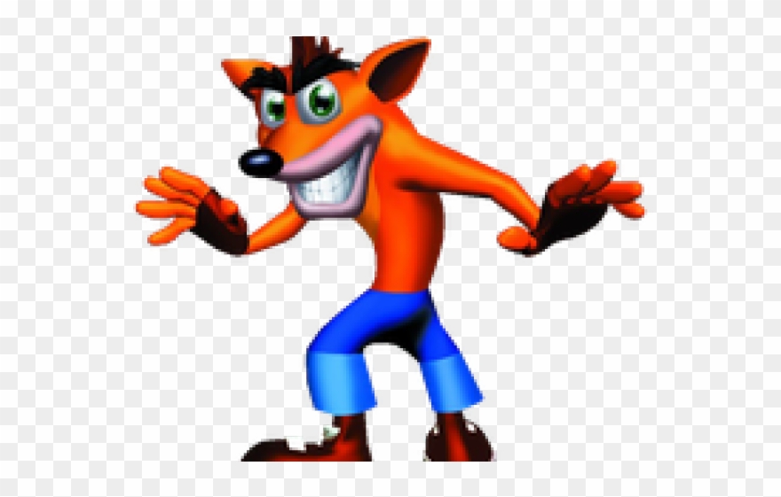 Crash Bandicoot Clipart Black And White - Crash Bandicoot Transparent - Png Download