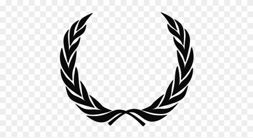 Png Stock Black And White Christmas Wreath Clipart - Lorbeerkranz Png Transparent Png