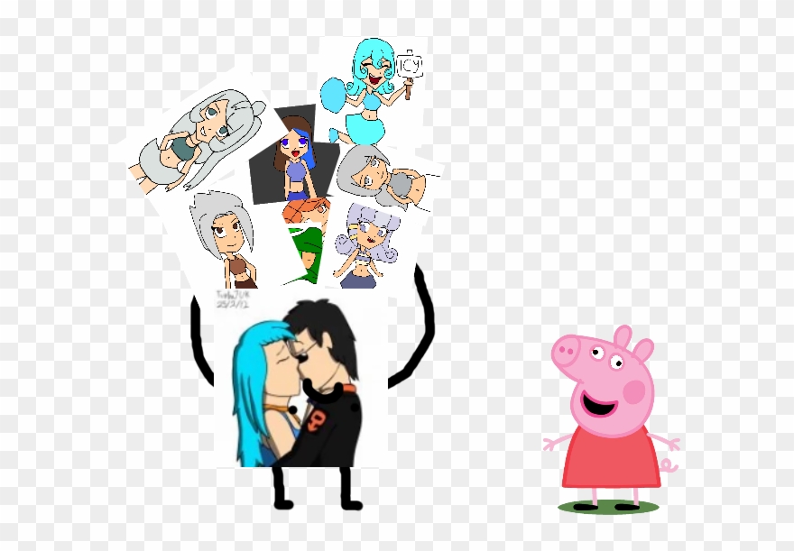 Help Me Pls - Peppa Pig Mini Figurine Set Clipart