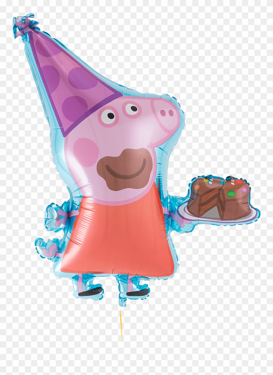 Peppa Pig Birthday Cake Supershape - Birthday Cake Clipart
