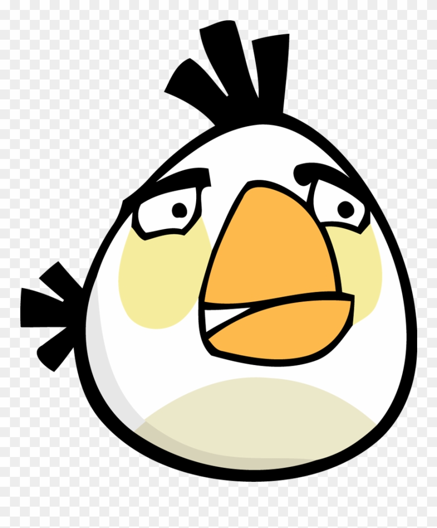 Angry Birds Pig Clipart Iconbug Angry - Angry Birds White - Png Download