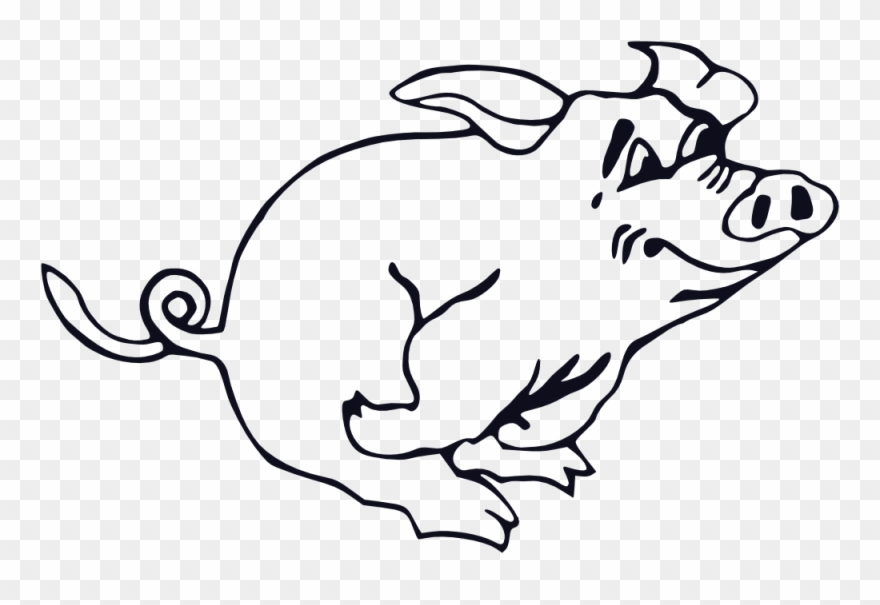Onlinelabels Clip Art - Pig Clip Art - Png Download