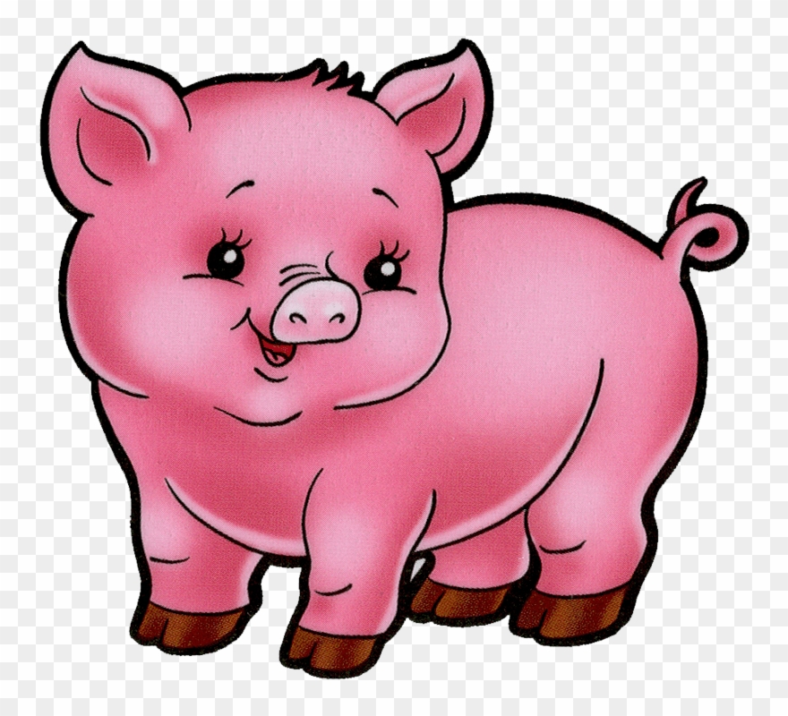 Animal Farm Pig Clipart 3 By Amy - Baby Pig Clipart - Png Download