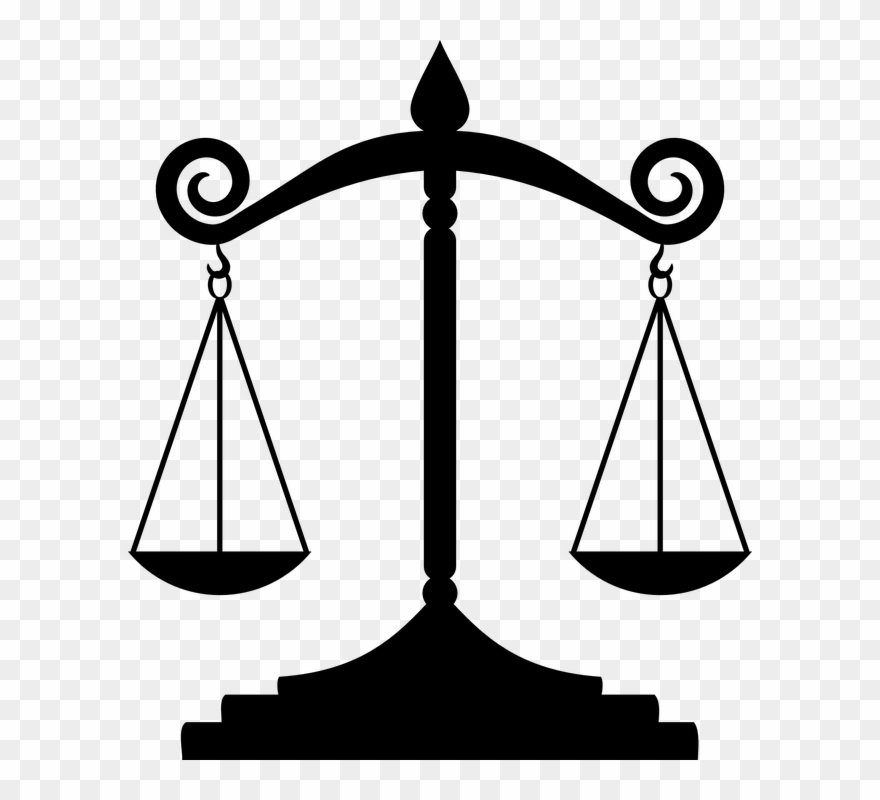 Liberty Scale Clipart 3 By Wanda - Rule Of Law Drawing - Png Download