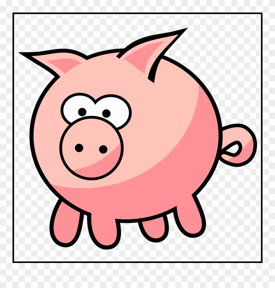 Clipart Freeuse Best Pig On Clipartmag - Pig Cartoon Png Transparent Png