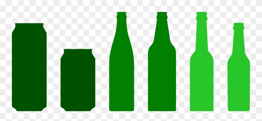 Beer Bottle Alcoholic Drink Plastic Bottle - Green Beer Bottle Clipart - Png Download