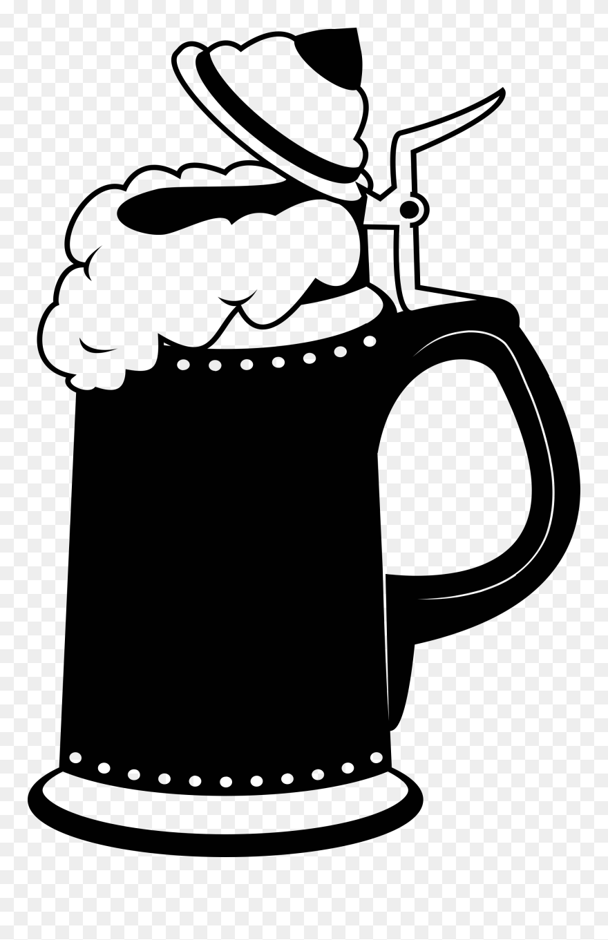 Clipart Oktoberfest Huge - German Beer Stein Clipart - Png Download