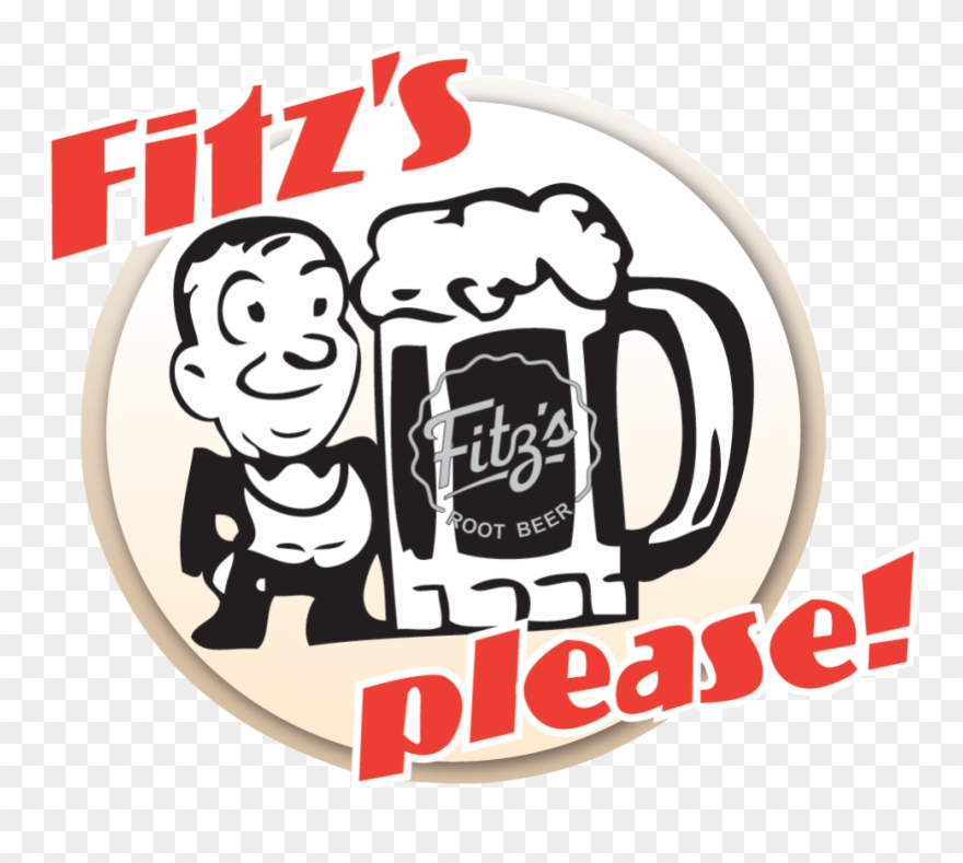 Floats & Shakes - Fitz's Root Beer Logo Clipart