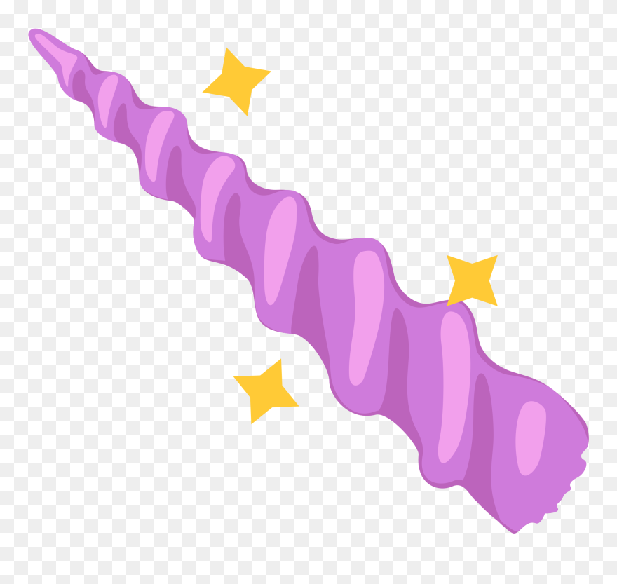 Collection Of Free - Unicorn Horn Png Clipart