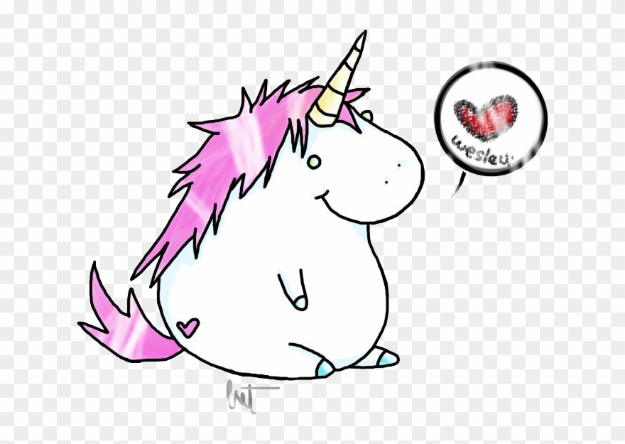 Unicorn Clipart File - Fat Unicorn Png Transparent Png