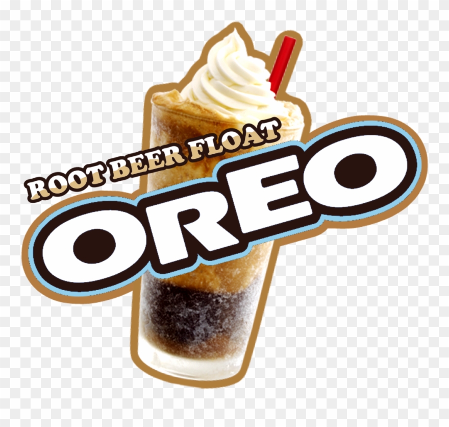 Root Beer Float Clip Art Black And White - Oreo Black And White People - Png Download