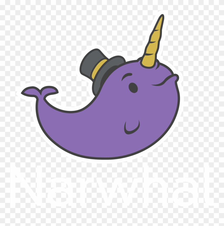 Cartoon Clip Art Transprent Png Free - Narwhal Transparent