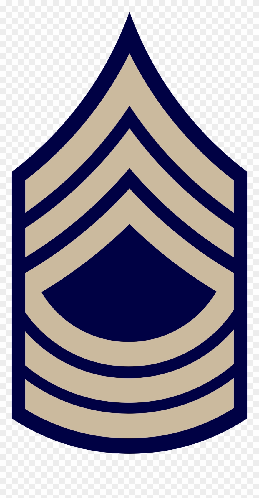 Popular Images - Army Master Sergeant Rank Insignia Clipart
