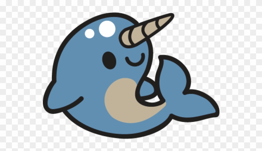 Huge Freebie Download For Powerpoint Svg - Transparent Background Narwhal Clipart - Png Download
