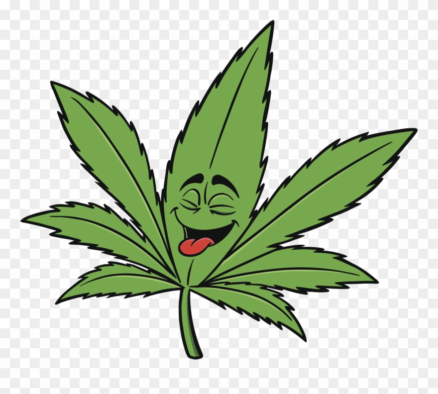 Vector Download Marijuana Art Clip - Marijuana Cartoon - Png Download