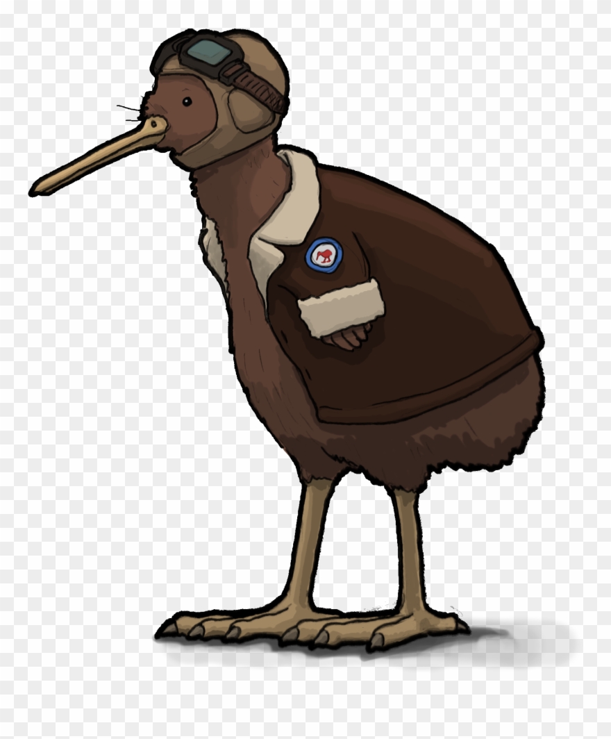 Kiwi Clipart Flightless Bird - Wiki - Png Download