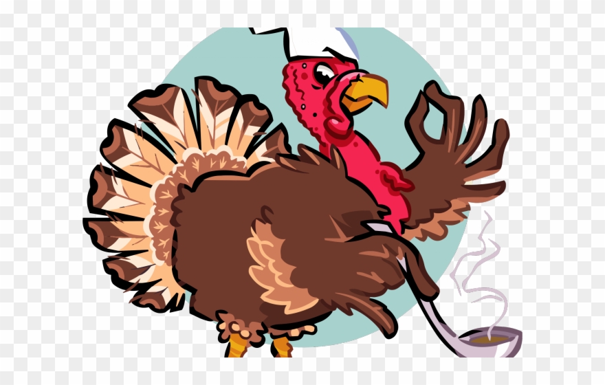 Turkey Bird Clipart Big Turkey - Thanksgiving Day Shirt For Vegetarians - Png Download
