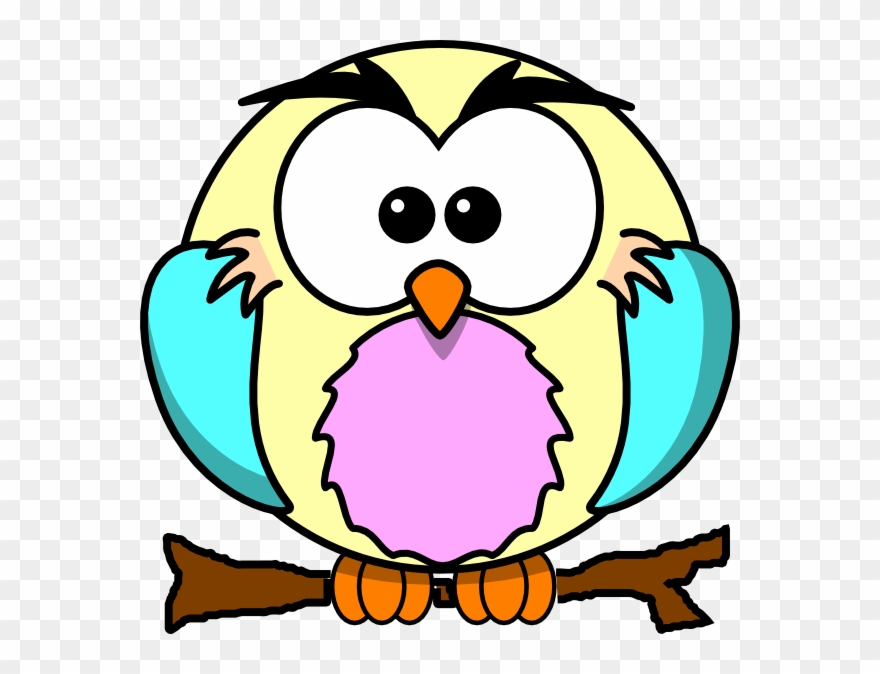 Cartoon Owl Clipart Owl Cute Colouring Coloring Book - Owls Coloring Pages - Png Download