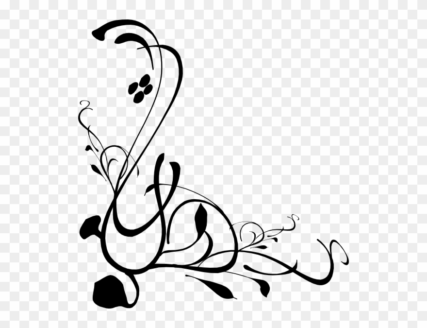 Birds On A Branch Black Svg File Clipart