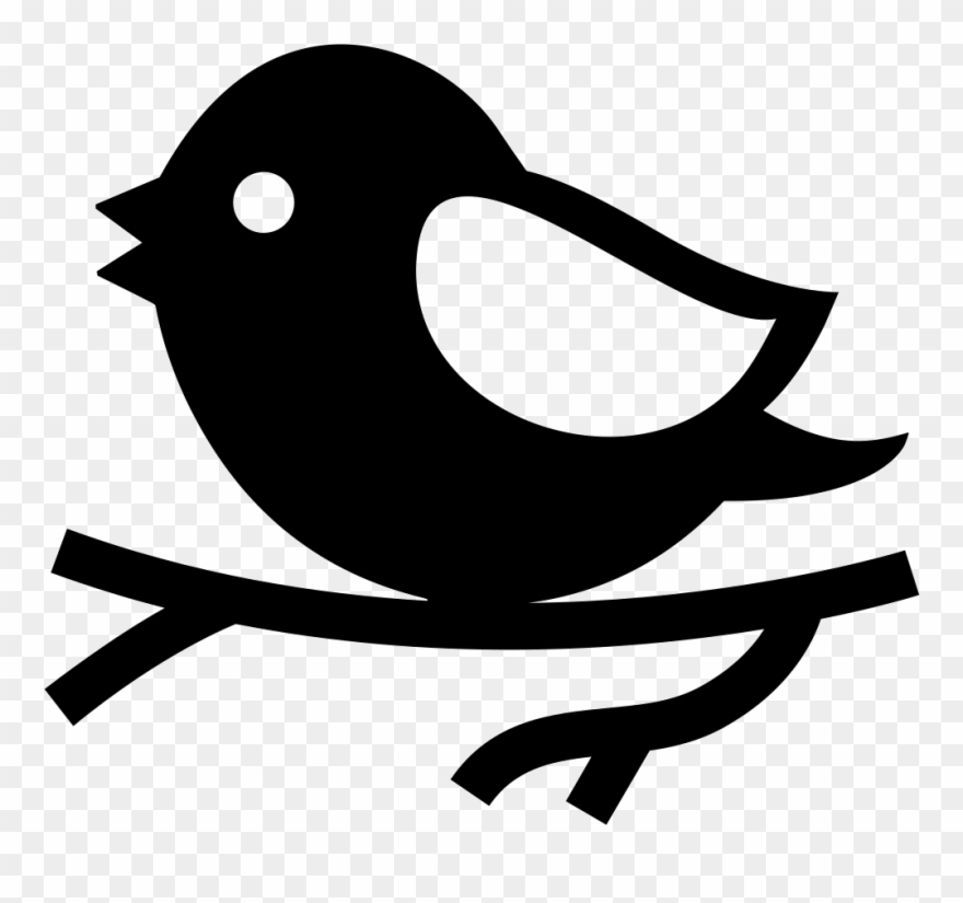 Image Library Library Bird On Png Icon - Bird On Branch Icon Clipart