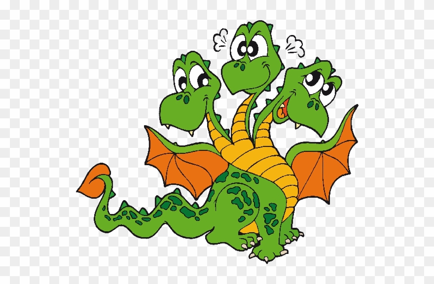 Cute Dragons Cartoon Clip Art Images - Dragons Cartoon - Png Download
